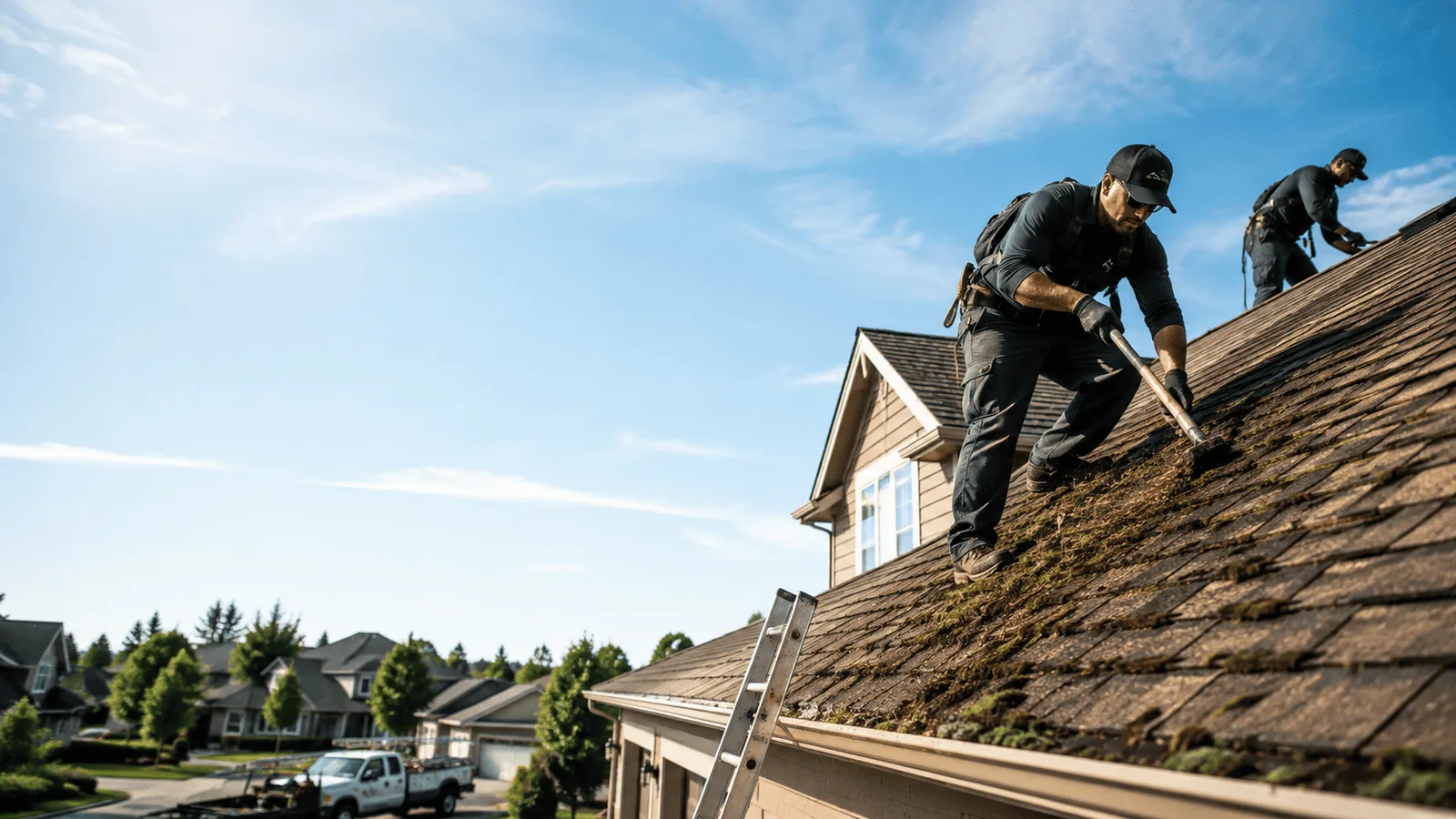 Roof Moss Removal in North Star, MI near me